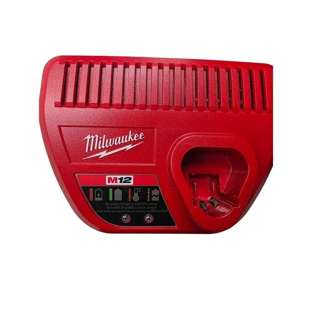 Milwaukee M12 Cordless Drill‎ and Impact Driver Combo Kit 2407-20 2462-20 Bag B3